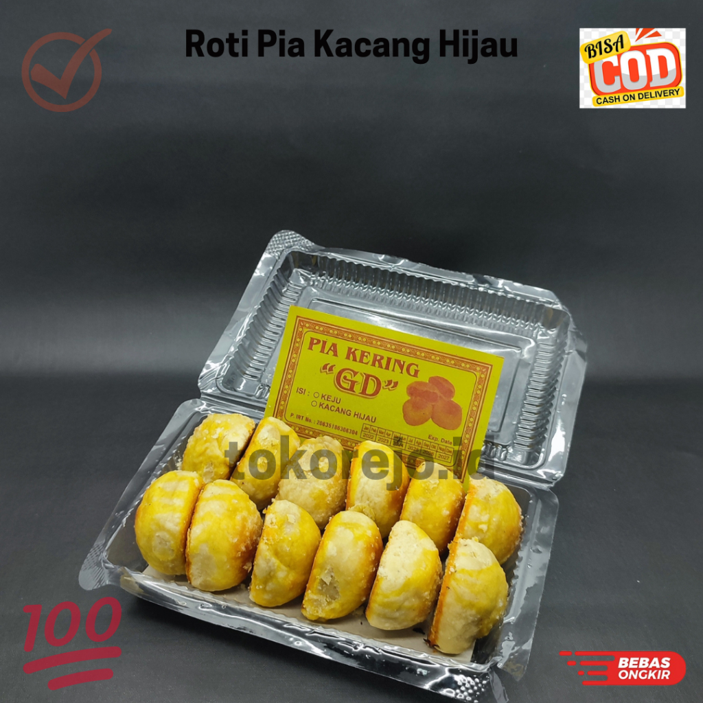 

(Free Ongkir) Bakpia Oleh - Oleh Khas Isi 12 Pcs