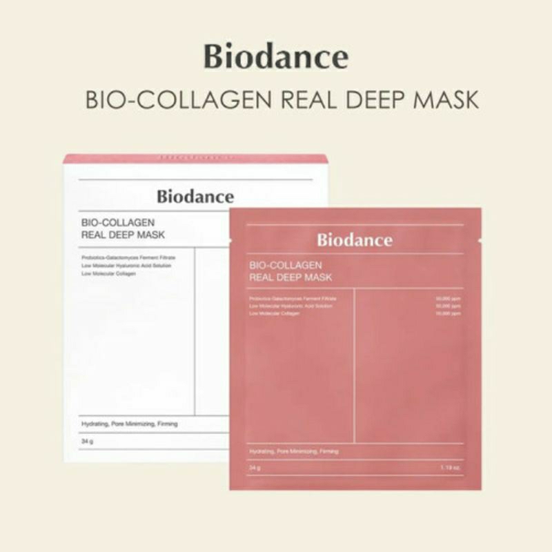 BIODANCE Bio Collagen Real Deep Mask Overnight
