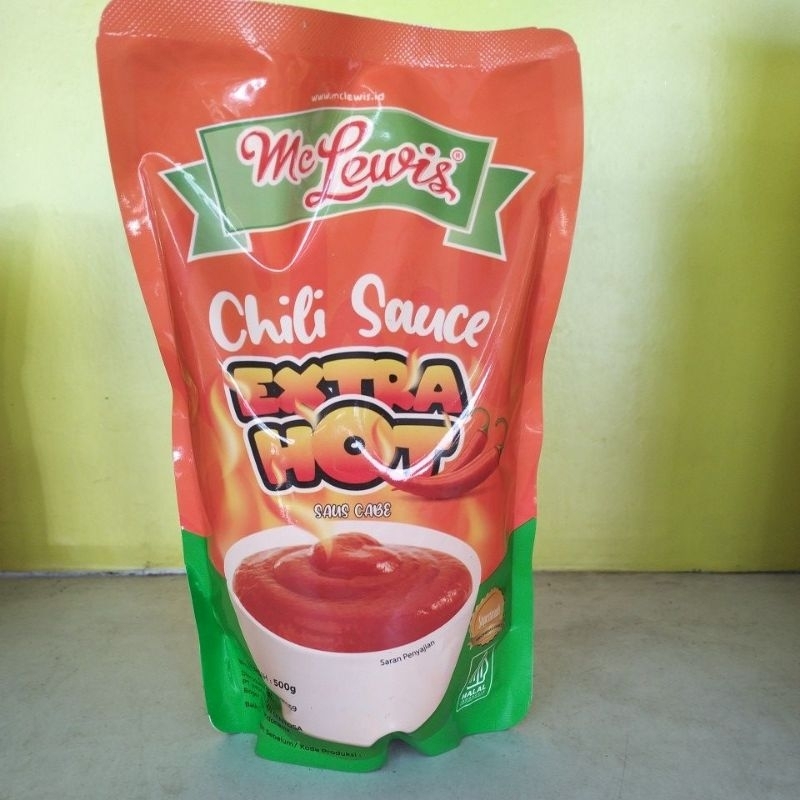 

Mc Lewis Sambal Extra Hot 500g
