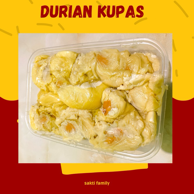 

DURIAN KUPAS WUENAKK!