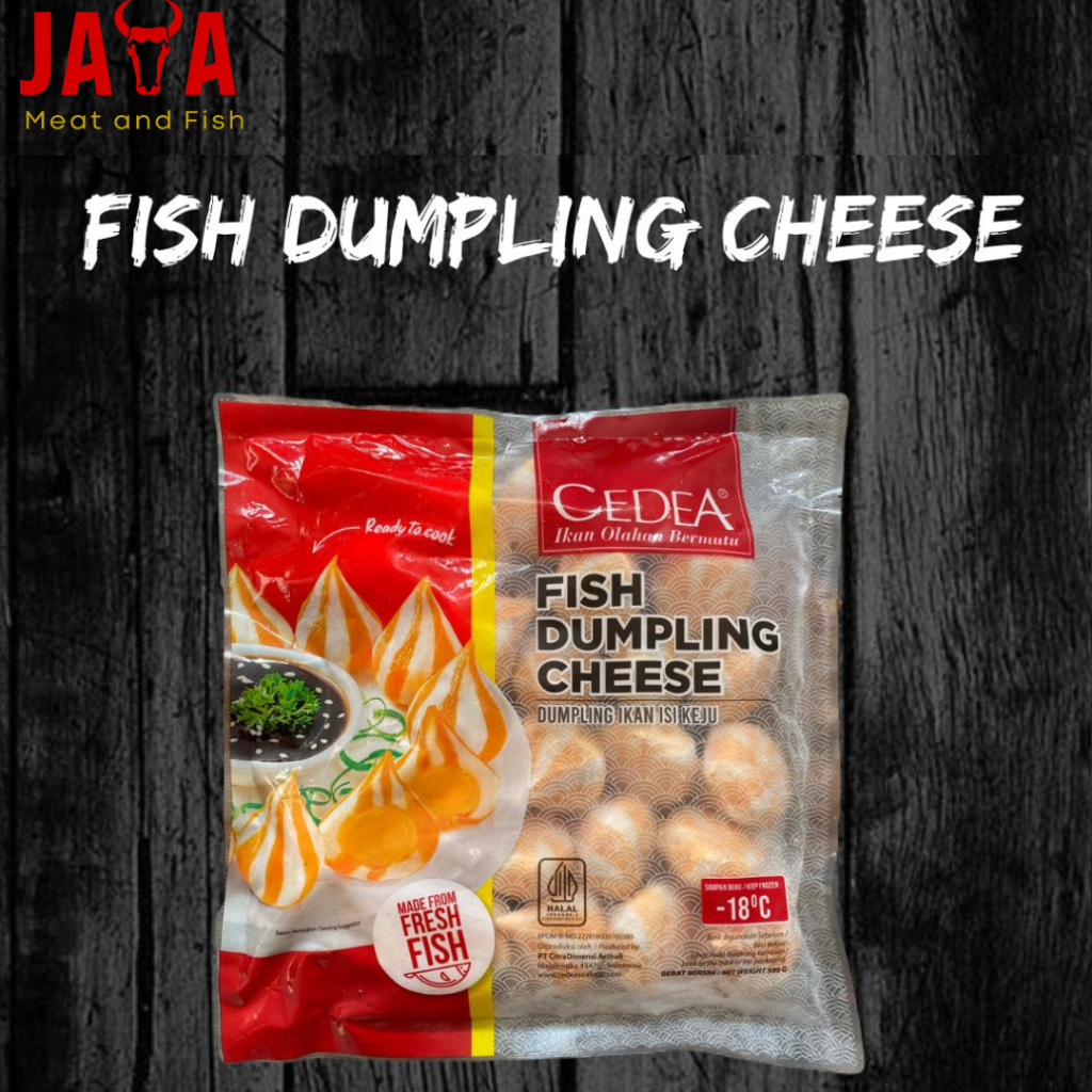 

Cedea Fish Dumpling Cheese 500gr | Dumpling isi keju Frozen 500gr