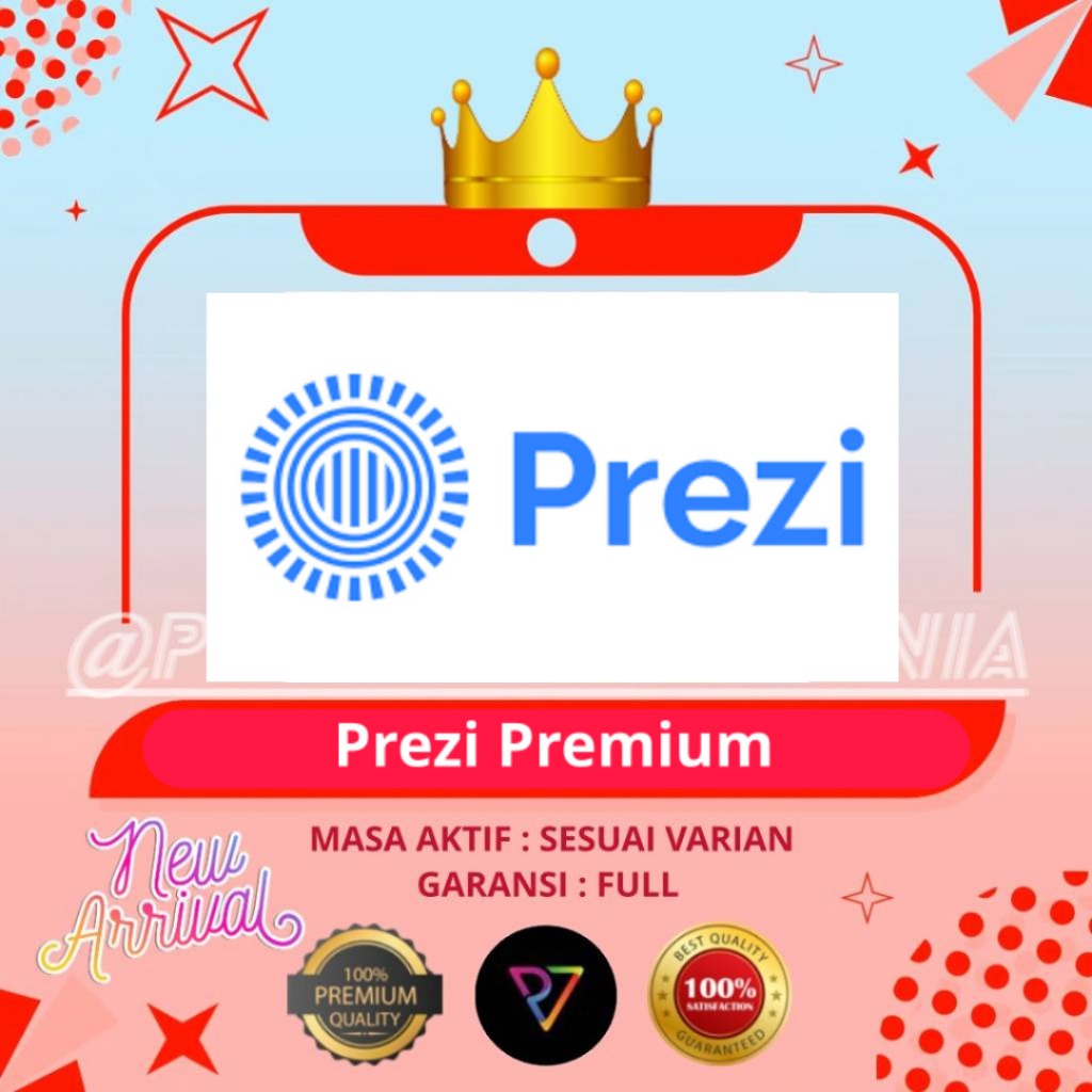 Prezi Preemium Akses semua fitur premium