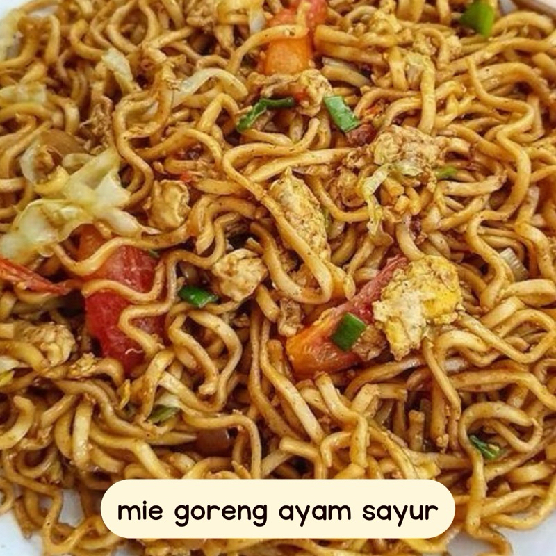 

KIRIM INSTAN mie goreng ayam sayur (frozen)