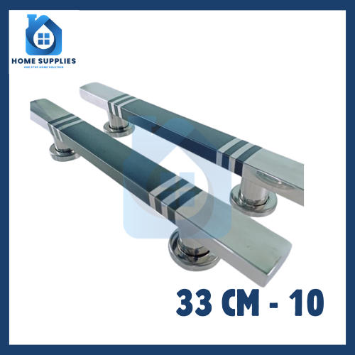 Gagang Pintu Kupu Tarung Stainless Murah 33cm - 10