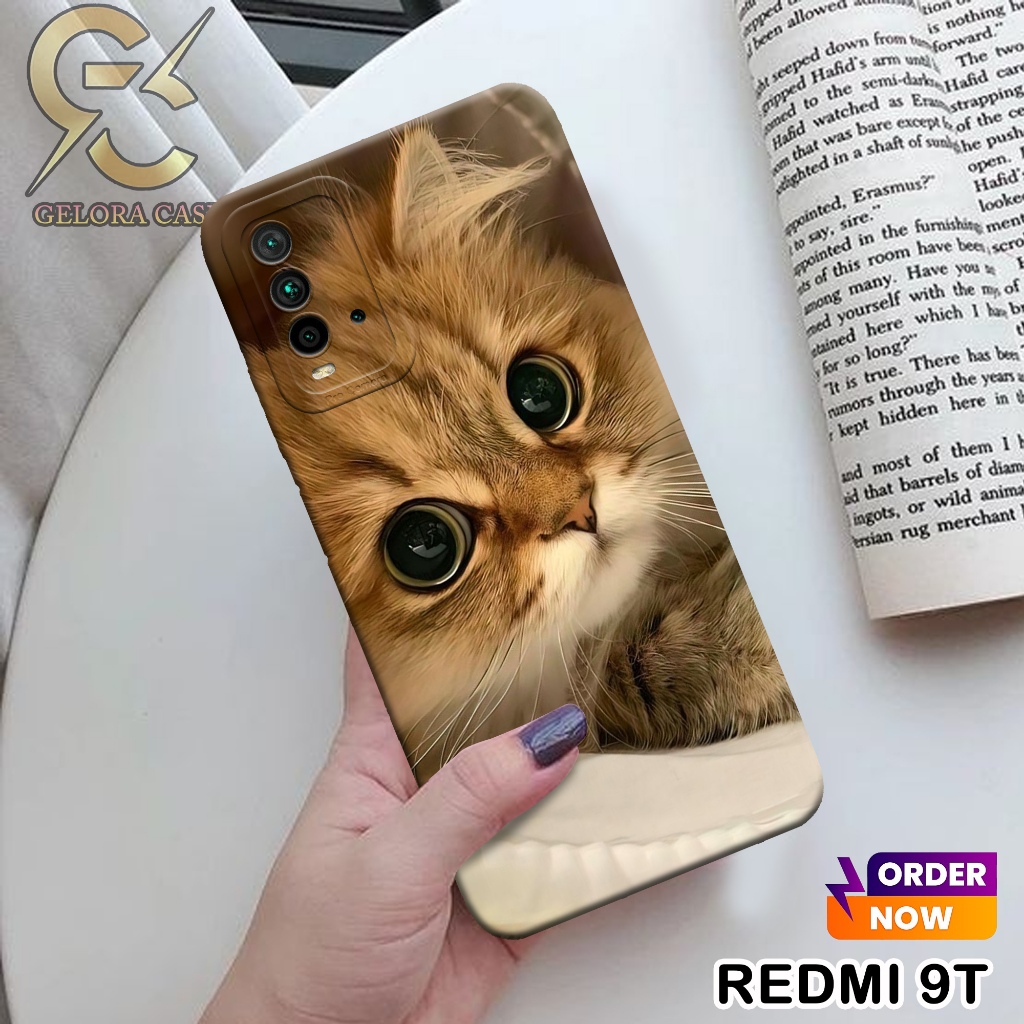 Case Xiaomi Redmi 9T - geloracase - Casing Redmi 9T - Motif case cats - Xiaomi - Softcase Redmi 9T P