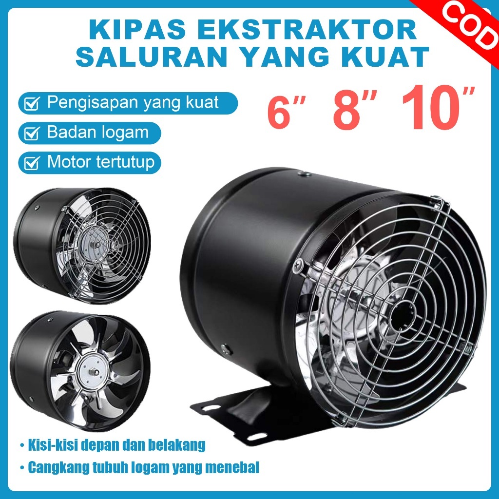 SOKANY Kipas Angin 4'' 6'' 8'' 10'' Kipas Angin Ekstraktor Mini Kipas Angin/Kipas Angin Dinding /Kip