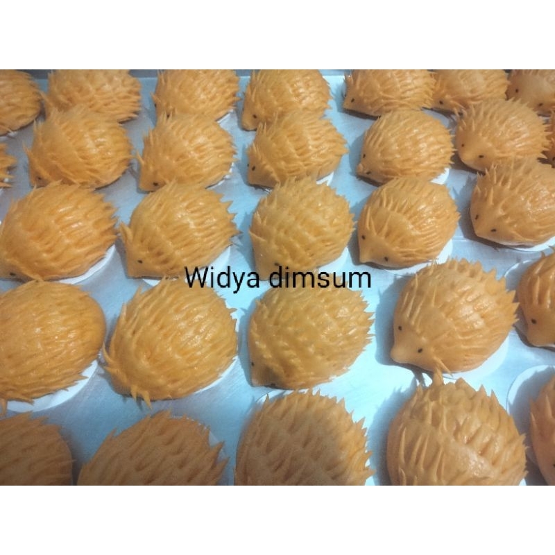 

Bakpao Bentuk Landak Isi Coklat/Bakpao Landak Orange