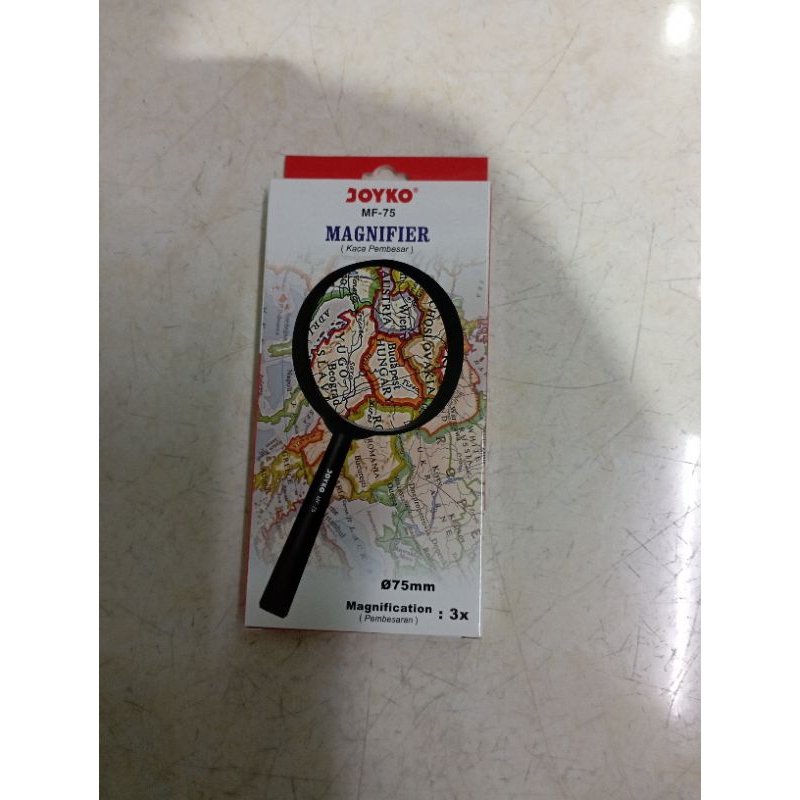 

loupe diameter 7.5cm // kaca pembesar