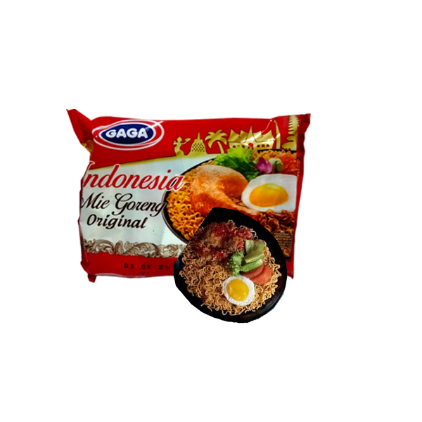 

Mie Instant Gaga Indonesia Mie Goreng Original 88 gr