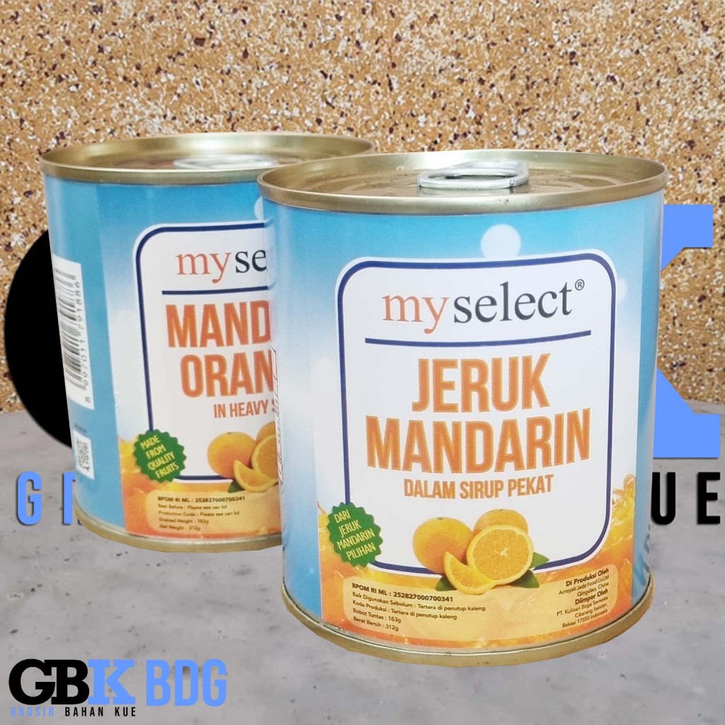 

Mandarin Orange in Syrup MySelect 312 Gram