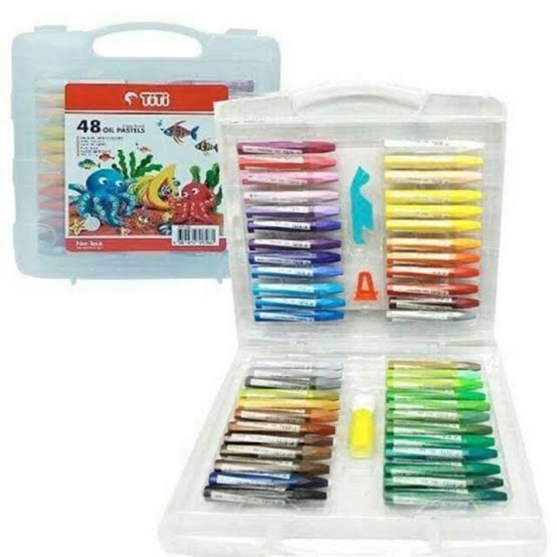 

Crayon Titi Oil Pastels 48 Warna