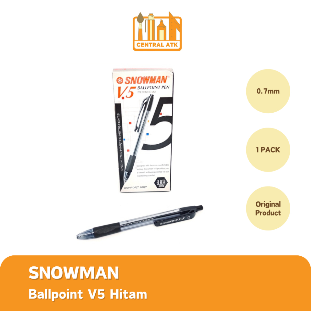 

PULPEN SNOWMAN V5 0.7mm (1PACK)