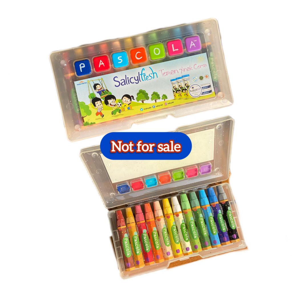 

Crayon Salicyl isi 16 warna