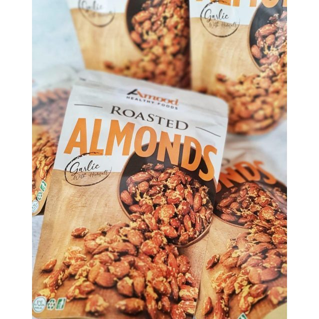 

Roasted Almond With Garlic & Himalayan Salt 150 Gram