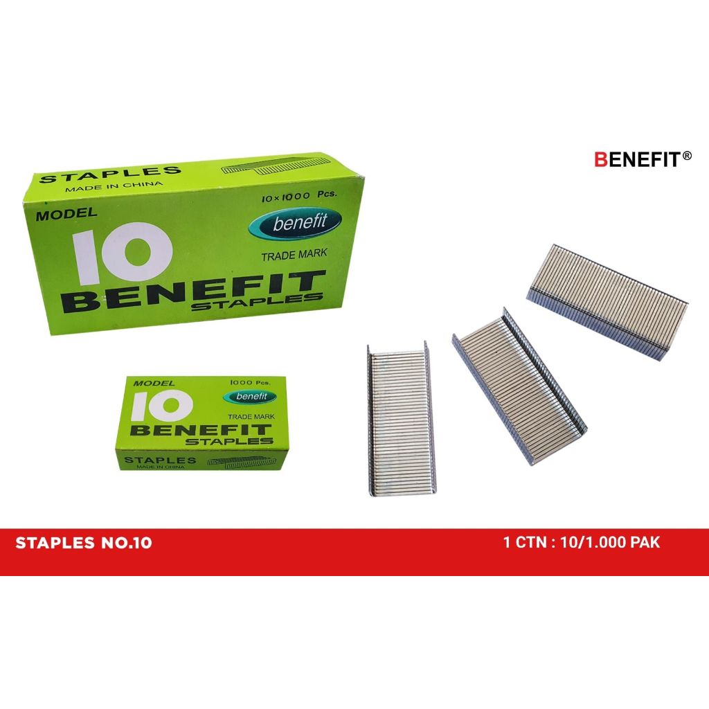 

benefit isi staples no.10