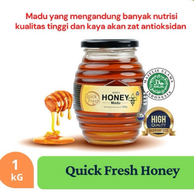 

Madu Murni Quick Fresh Honey 1000 gr