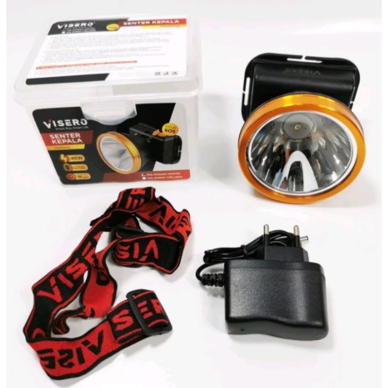 Senter kepala visero 45 watt