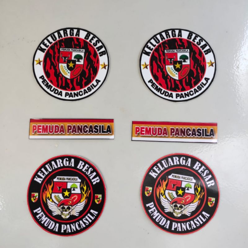 

Stiker PP pemuda pancasila isi enam graftac