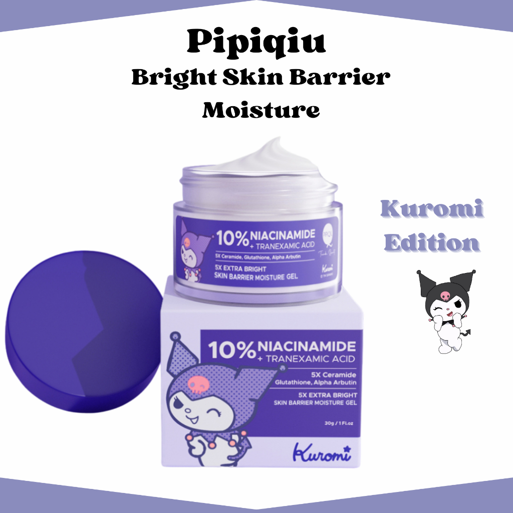 Pipiqiu 10% Niacinamide + Tranexamic Acid Extra Bright Skin Barrier Moisture Gel Special Kuromi 30g