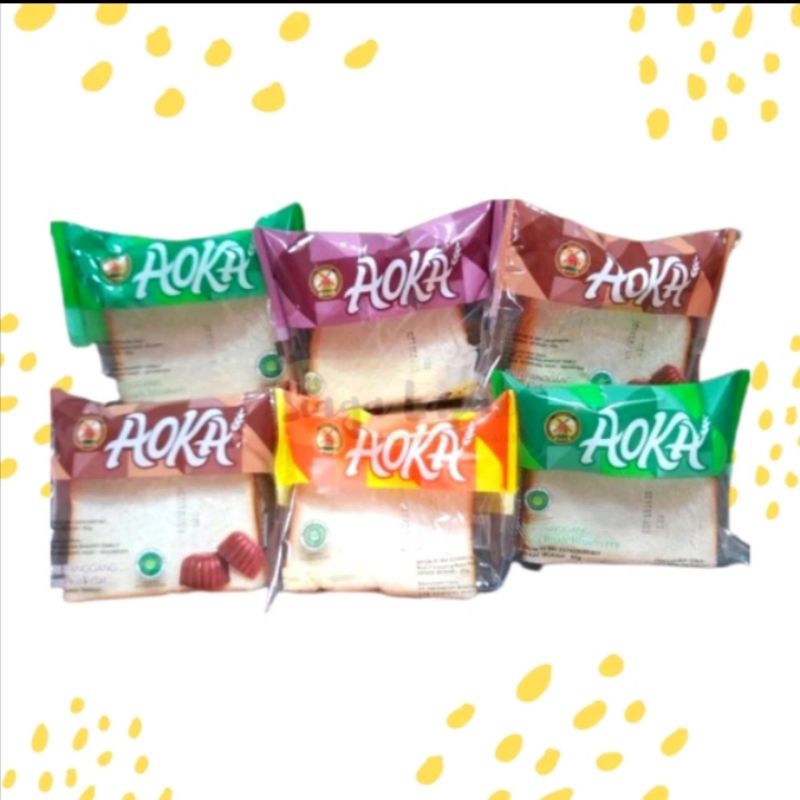 

Roti Aoka Paket Mix Random rasa