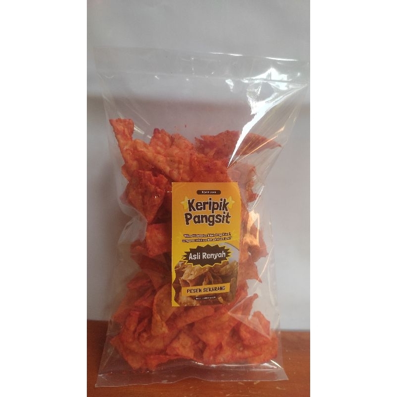 

keripik pangsit balado extra pedas