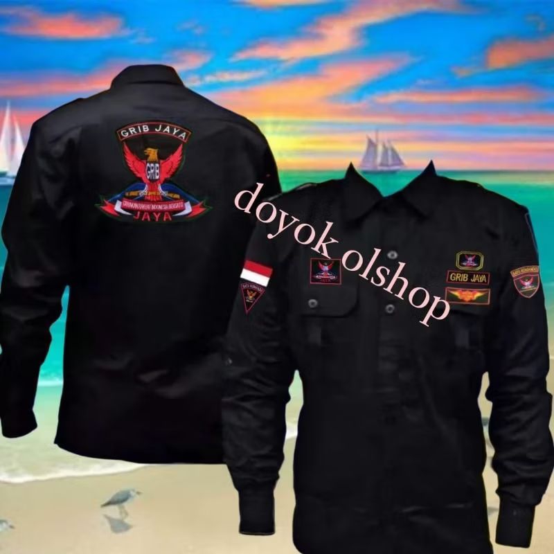 kemeja ormas grib pdh ormas grib seragam ormas gribkemeja kerja ormas grib seragam kerja ormas grib 