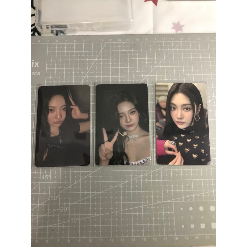 aespa ningning drama sequence weverse trading card official photocard