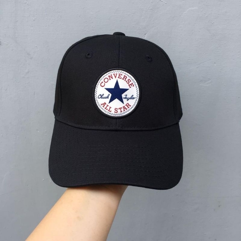 Topi Caps Converse Original hitam