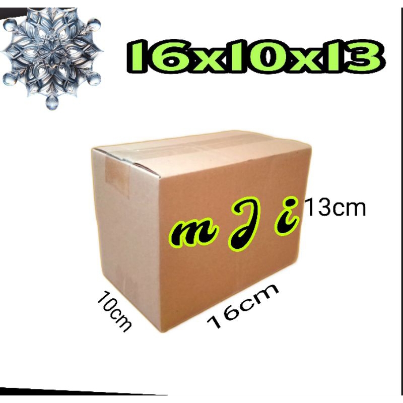 

kardus polos UK 16x10x13 kardus packing kardus kecil