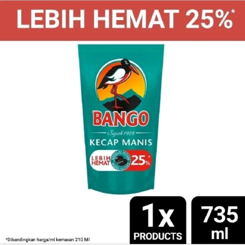 

Bango Kecap Manis 735ml/1000gr