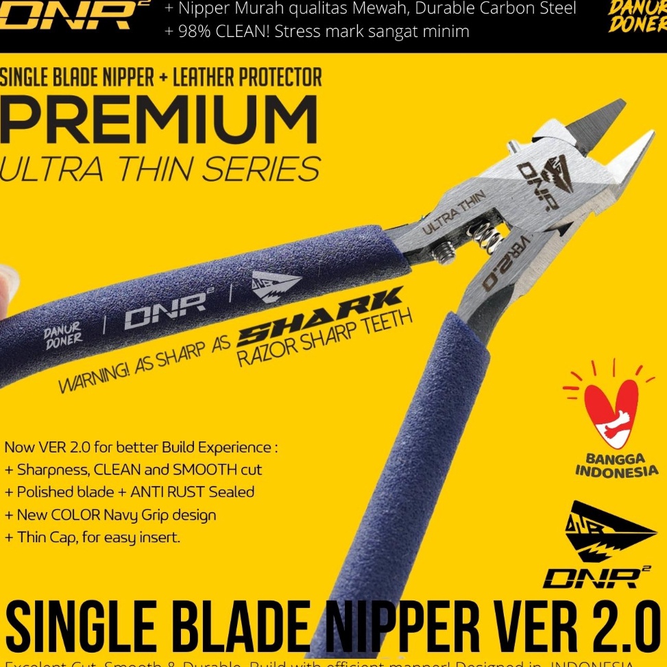 Hot Item SINGLE BLADE NIPPER GUNDAM  DNR  PREMIUM ULTRATHIN  MODEL KIT  CLEAN BUILD