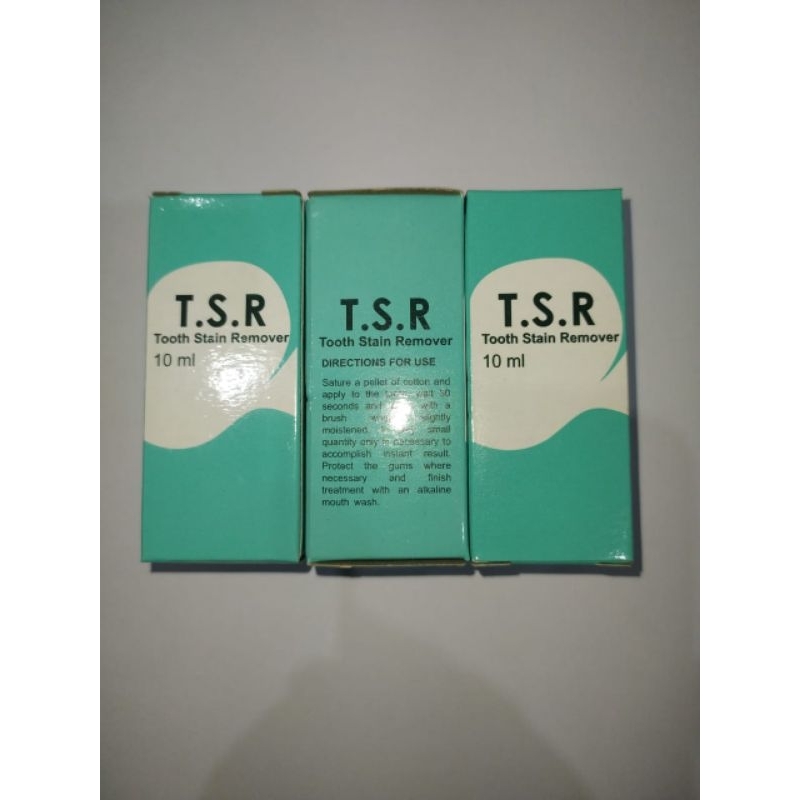 Tooth Stain Remover TSR Pemutih Gigi Pelunak Karang gigi