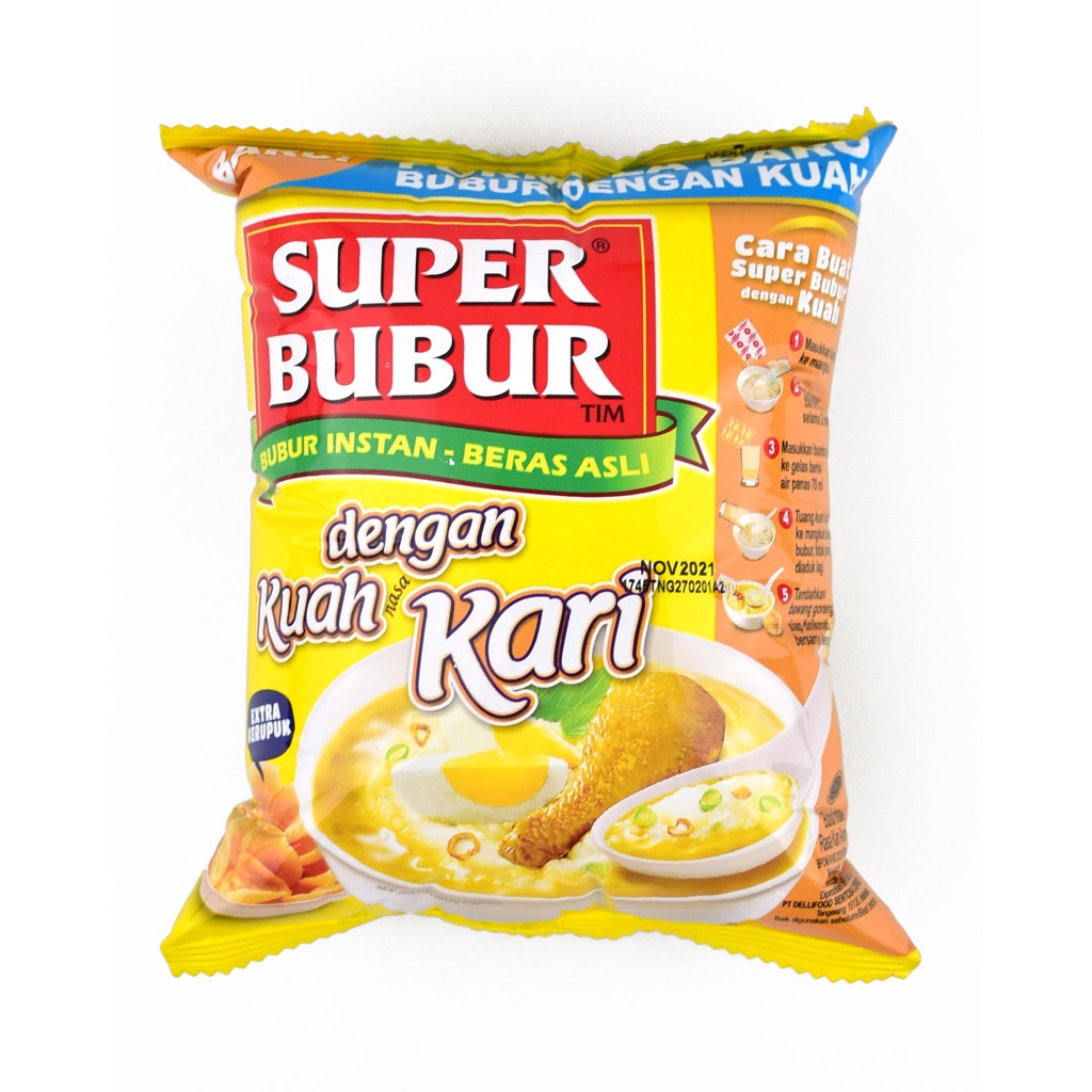 

Super Bubur Kuah Kari 46 Gr