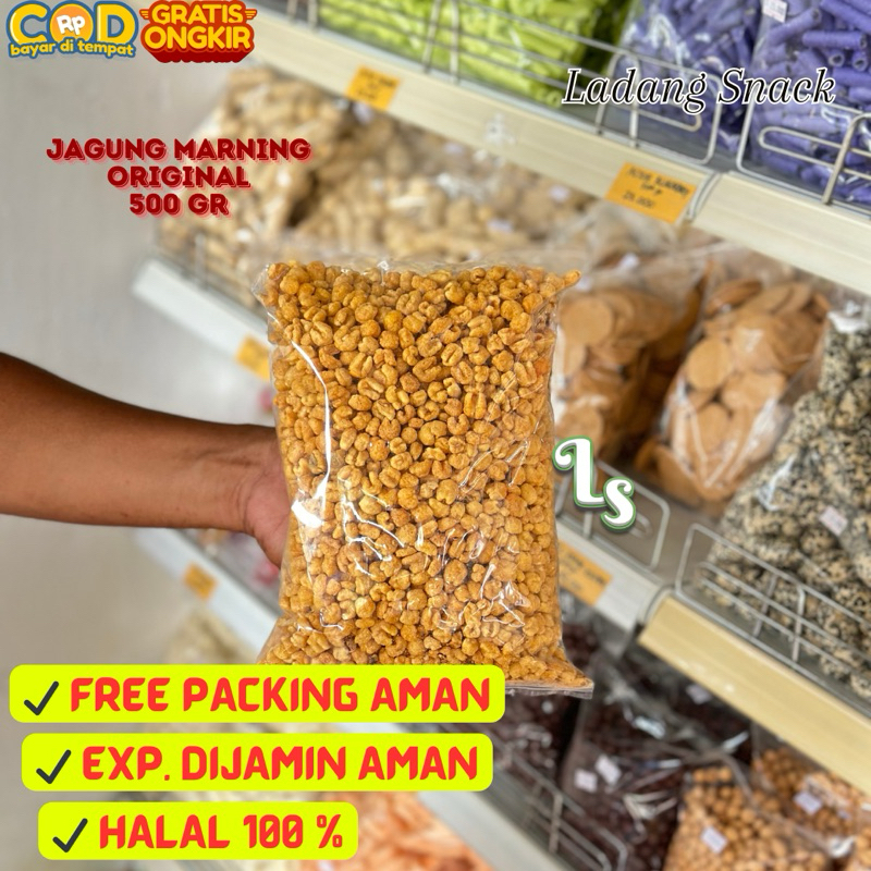 

[500 GR] JAGUNG MARNING ORI / JAJANAN PEKANBARU JADUL ENAK RAPUH TIDAK KERAS / JAGUNG GARING ENAK / JAGUNG GARING ORIGINAL ASIN / LADANG SNACK PEKANBARU / LADANG SNACK PKU / GROSIR KACANG PEKANBARU