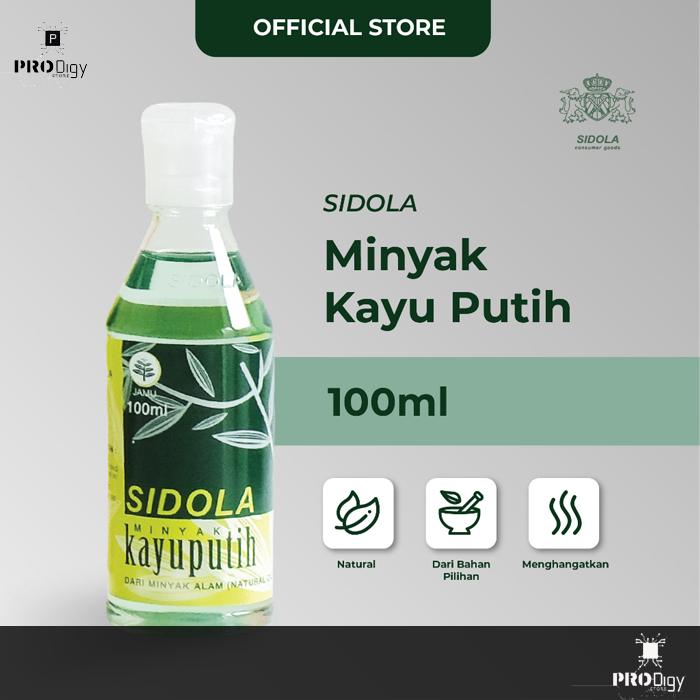 Sidola Minyak Kayu Putih 15mL 30mL 60mL 100mL BPOM Original COD