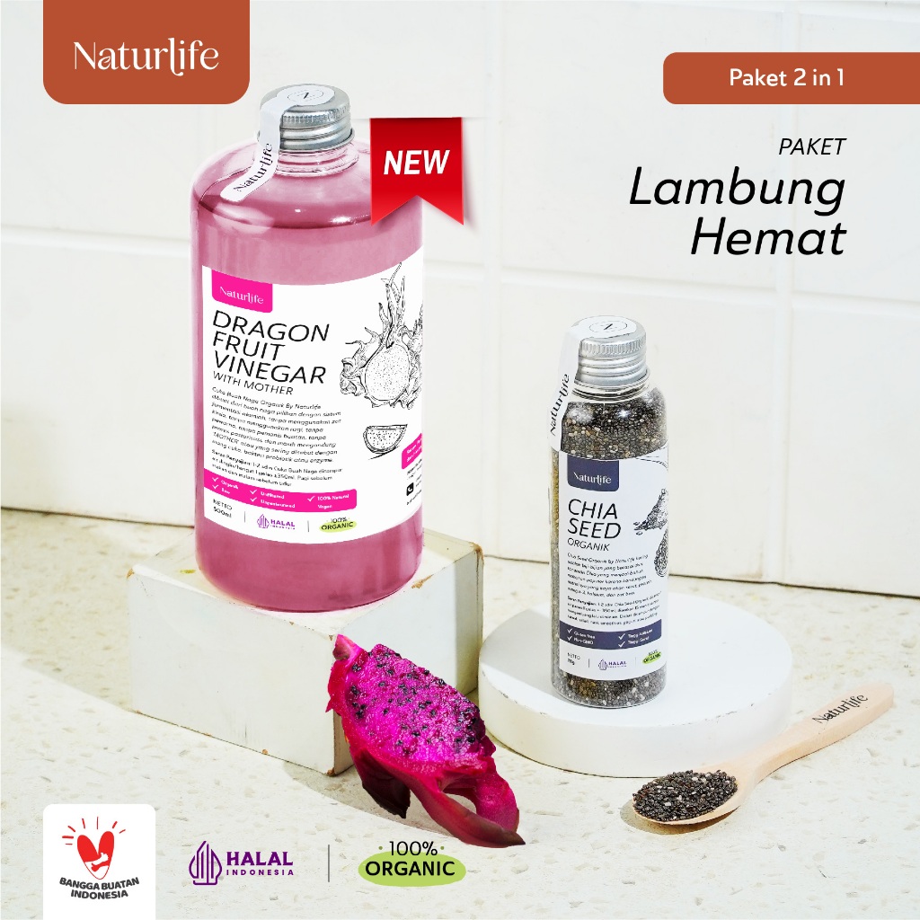 

PAKET 2 IN 1 CUKA NAGA ORGANIK 500ML CHIA SEED NATURLIFE UNTUK DIET WAJAH LAMBUNG ORIGINAL ORGANIK HALAL VINEGAR ALAMI DRAGON FRUIT VINEGAR CIDER VINEGAR WITH MOTHER HALAL ORGANIC DEHEALTH HEINZ BRAGG NUTRILOGY NUTRIFARM DARI BUMI BEORGANIK BRAGG HEINZ