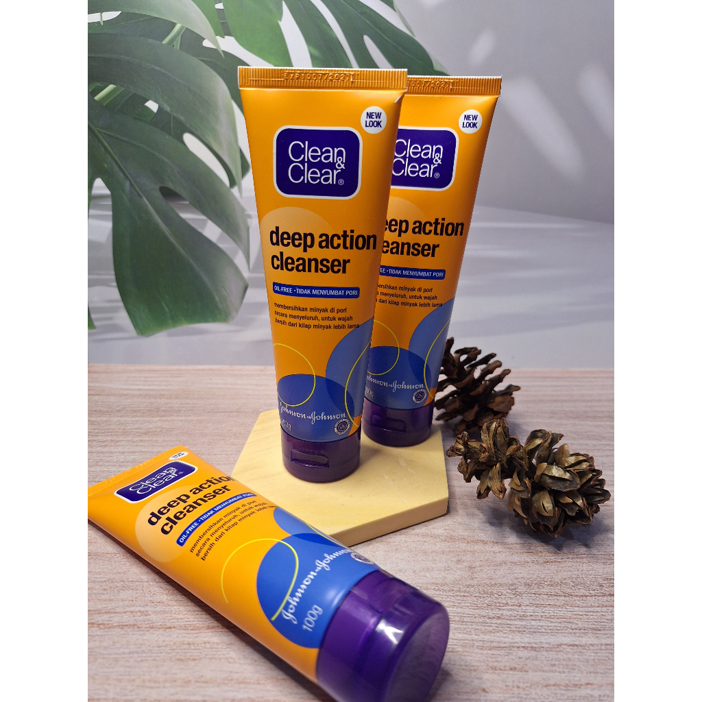 CLEAN & CLEAR Daily Pore Cleanser 100ml/Sabun cuci muka clean&clear/PROMO MURAH 100ML