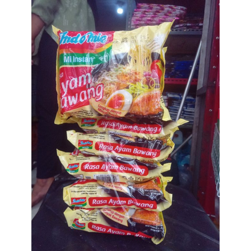 

[ 5pcs ] Indomie ayam bawang mie instan 85gr