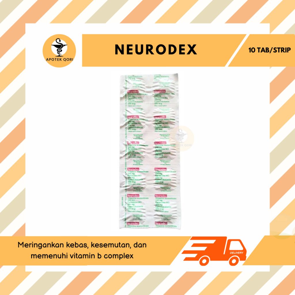 NEURODEX STRIP 10 TABLET/VITAMIN B COMPLEX