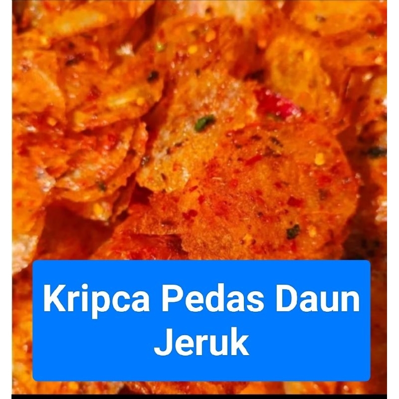 

KRIPCA Bulat/Pikca/KRIPIK KACA PEDAS Daun Jeruk