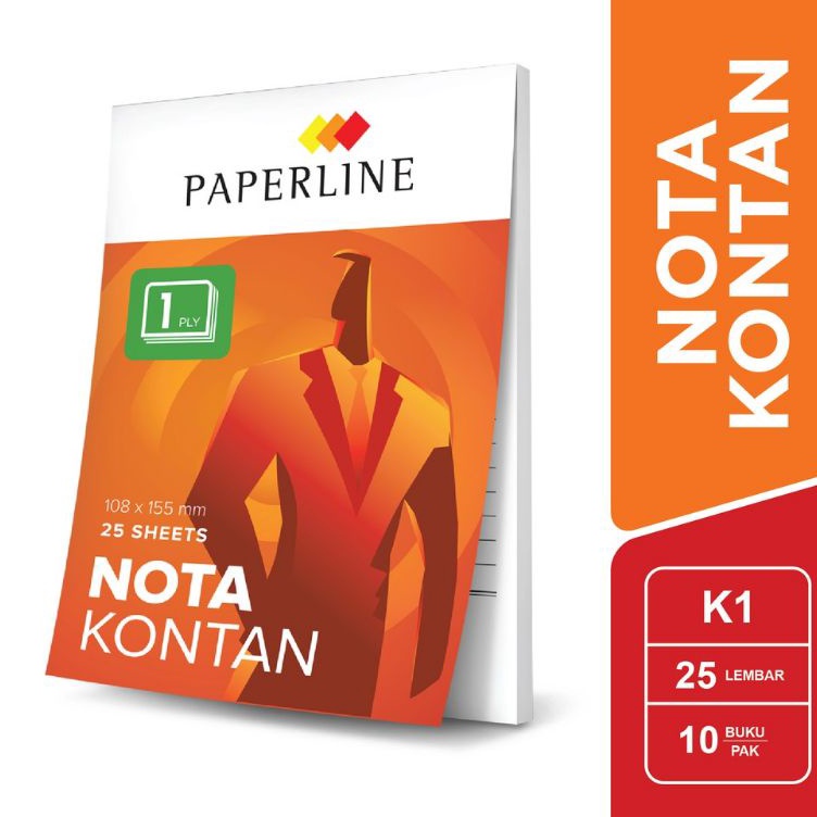 

Promo baru Nota Kontan Paperline Kecil 1ply 1pak1buku