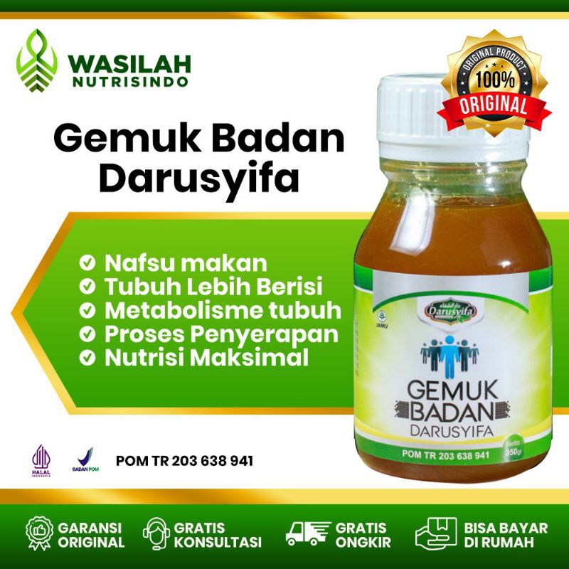 MADU GEMUK BADAN DARUSYIFA Original