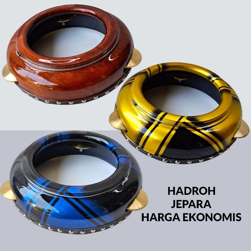 Rebana Hadroh Jepara 30cmKambing Tas