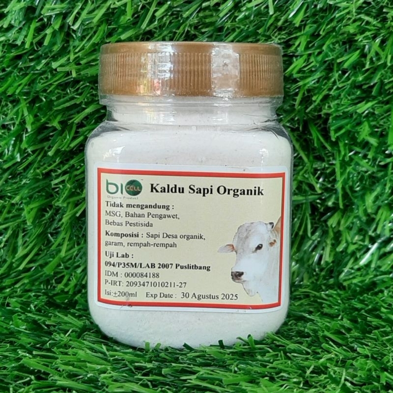 

Kaldu Sapi Organik Biocell 200ml