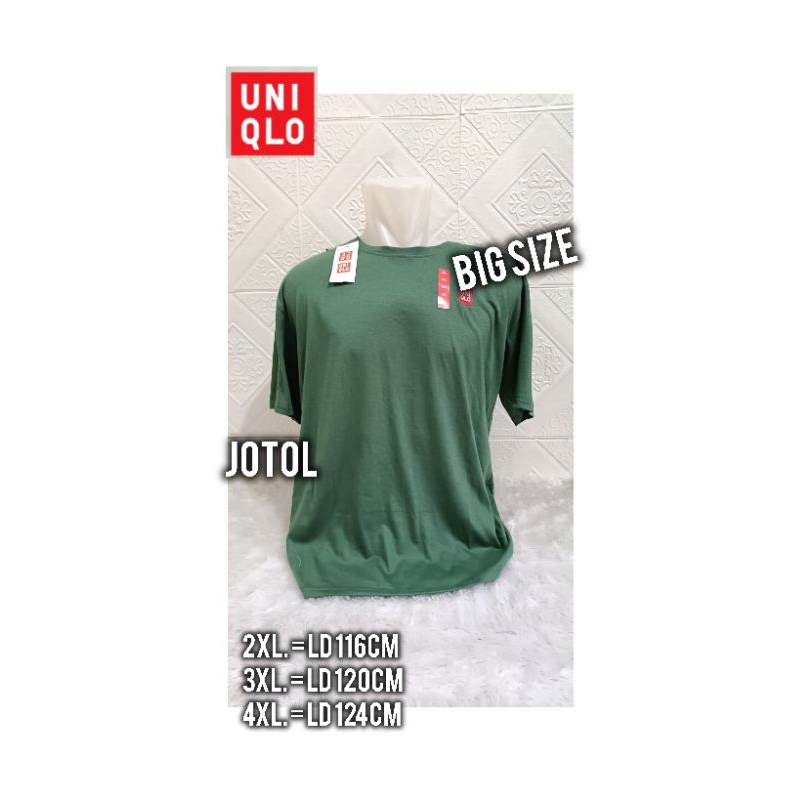 Kaos Bigsize UNIQLO 2XL-4XL