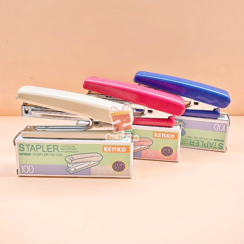 

Stapler / Alat Staples Kertas / Jepretan Kertas / Hekter + Refill / Isi Stapler