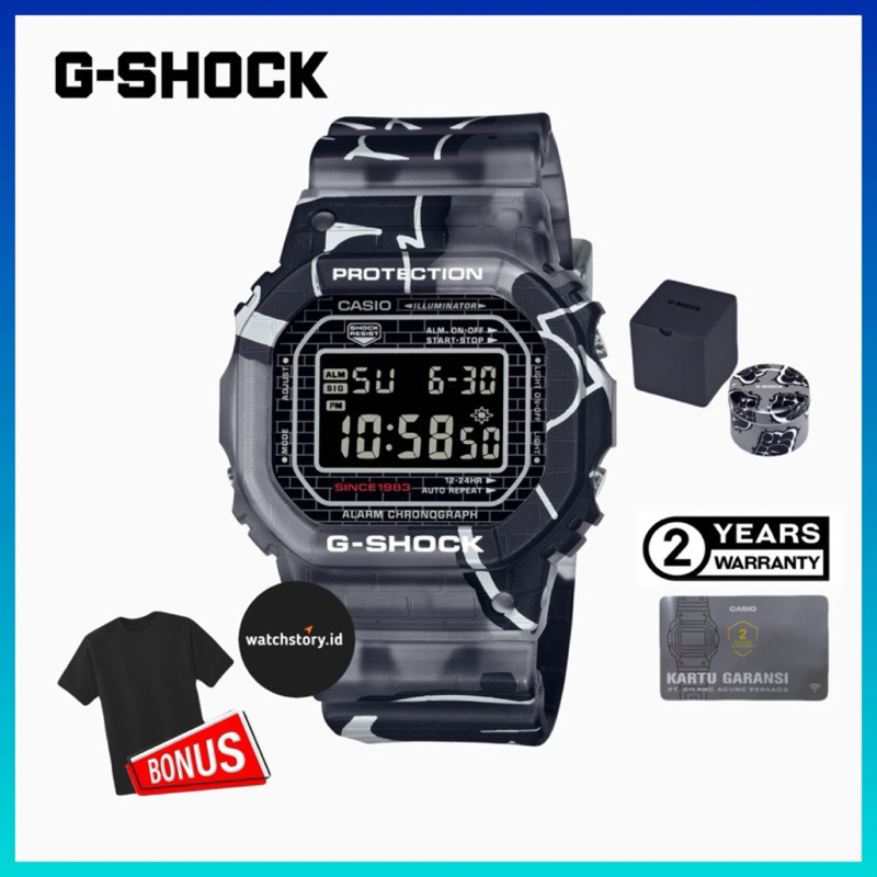Jam Tangan Digital Pria Casio G-Shock DW-5000SS-1DR
