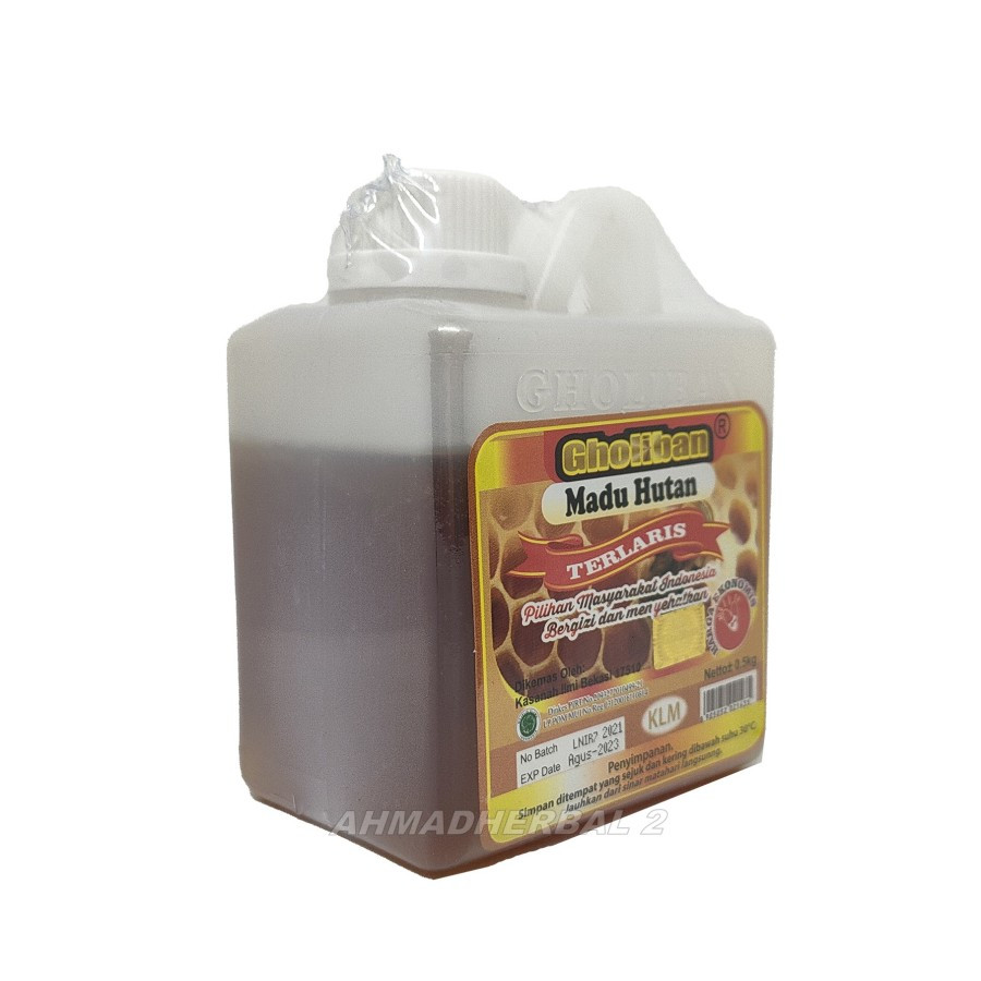 

Madu Hutan Kalimantan Gholiban Plus Bee Pollen Royal Jelly 500 Gram