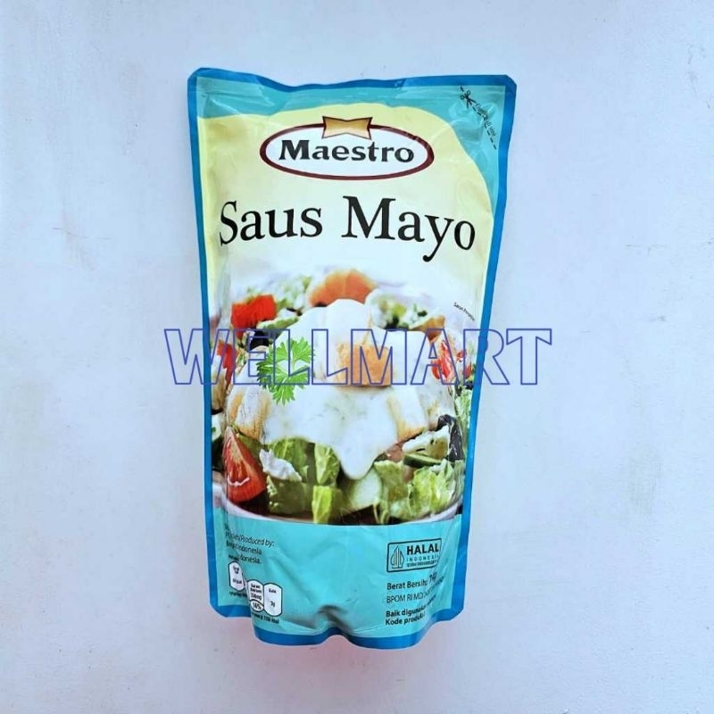 

Maestro Saus Mayo 1 Kg Halal Saus Mayonais