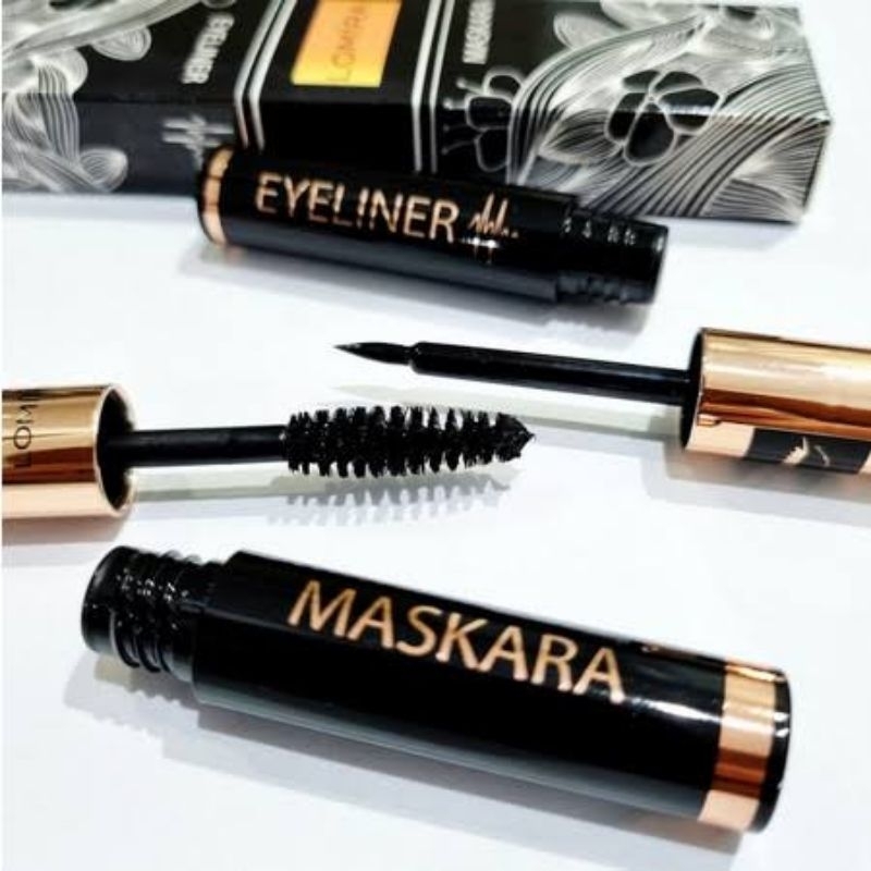 LOMIRA MASKARA & EYELINER 2in1 | Waterproof